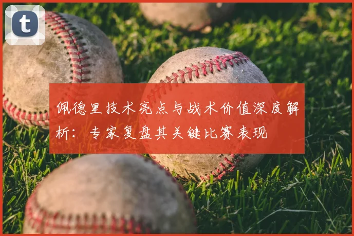 佩德里技术亮点与战术价值深度解析：专家复盘其关键比赛表现